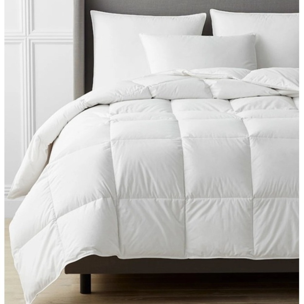 The Company Store Legends Hotel Organic Cotton Down Comforter King White Medium